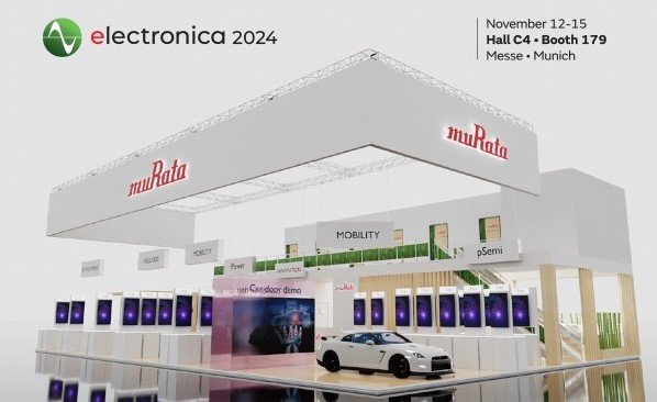 Murata to deliver innovative and sustainable solutions at Electronica 2024